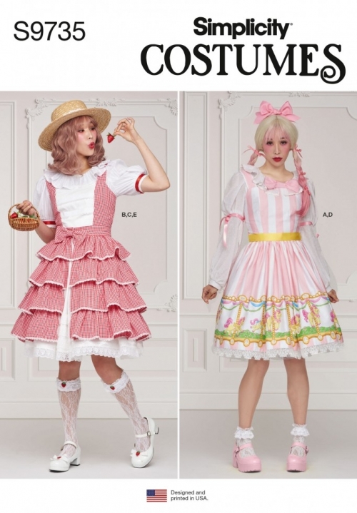 Simplicity Paper Sewing Pattern 9735