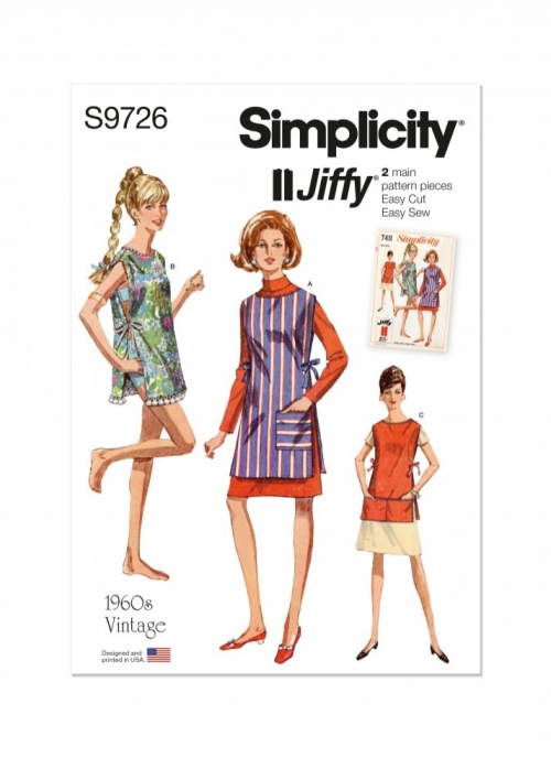 Simplicity Paper Sewing Pattern 9726