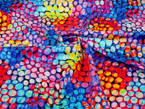 Minerva Exclusive Bubble Lights Cotton Sateen POD Fabric