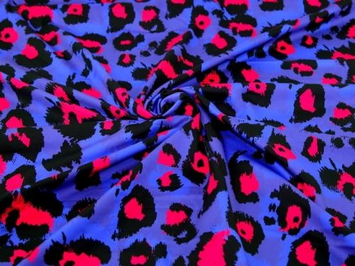 Minerva Exclusive Animal Glow Cotton Sateen POD Fabric Allure