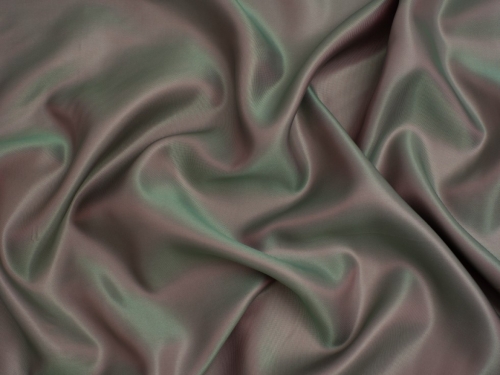 Two Tone Shot Twill Lining Fabric Sage Rose