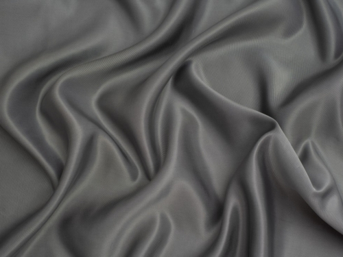 Two Tone Shot Twill Lining Fabric Pewter Grey