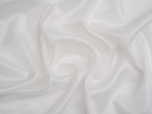 Cupro Bemberg Lining Fabric White