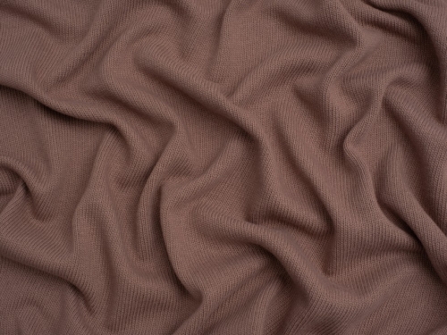 Minerva Core Range 100% Cotton Sweater Knit Stretch Fabric Sunset Pink