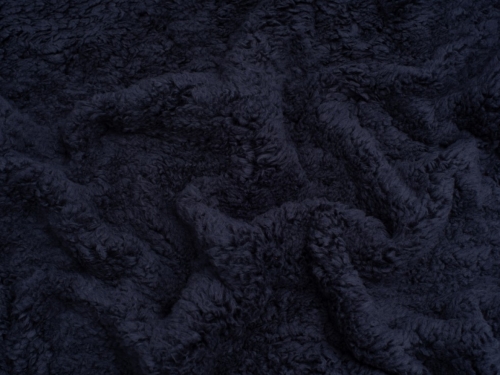 Minerva Core Range Super Soft Shearling Fleece Fur Fabric Midnight