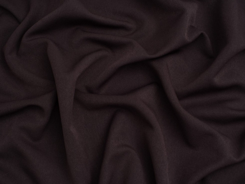 Minerva Core Range Wool Touch Stretch Woven Suiting Fabric Chocolate Brown