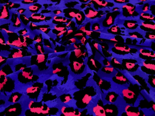 Minerva Exclusive Animal Glow Linen Viscose Blend POD Fabric Allure