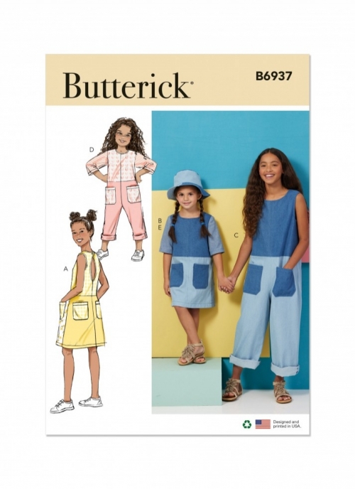 Butterick Paper Sewing Pattern 6937