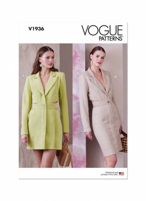 Vogue Paper Sewing Pattern 1936