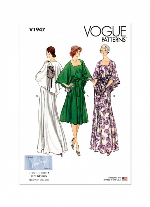 Vogue Paper Sewing Pattern 1947