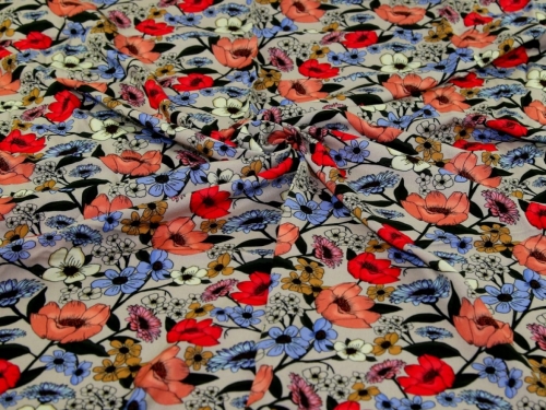 Minerva Exclusive Tabula Rosa Viscose Challis POD Fabric
