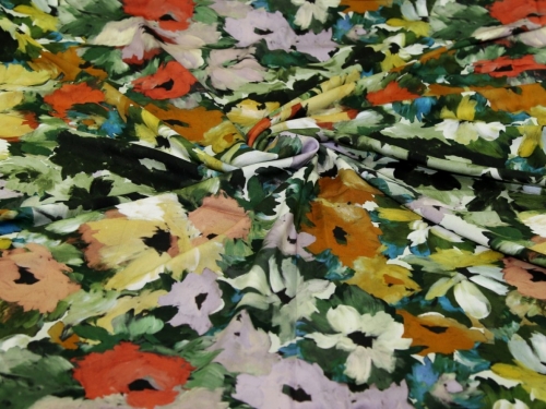 Minerva Exclusive Spring Cascade Viscose Challis POD Fabric