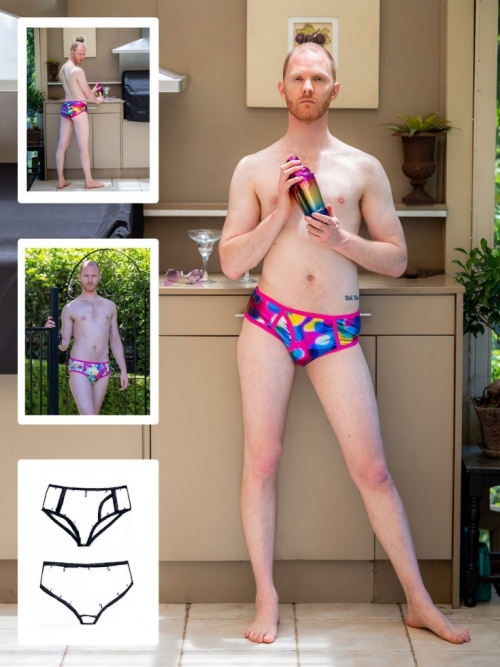 Booby Traps Paper Sewing Pattern Mens Y Briefs