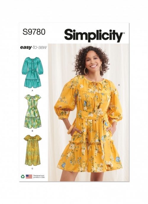 Simplicity Paper Sewing Pattern 9780