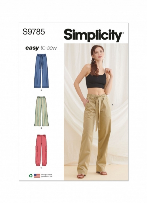 Simplicity Paper Sewing Pattern 9785