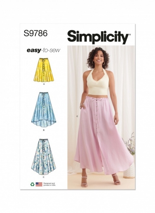 Simplicity Paper Sewing Pattern 9786