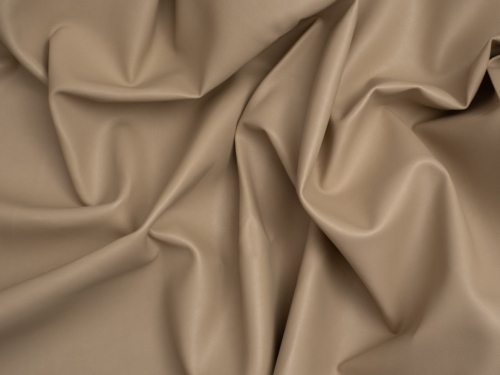 Minerva Core Range Heavy Faux Leather Fabric Beige