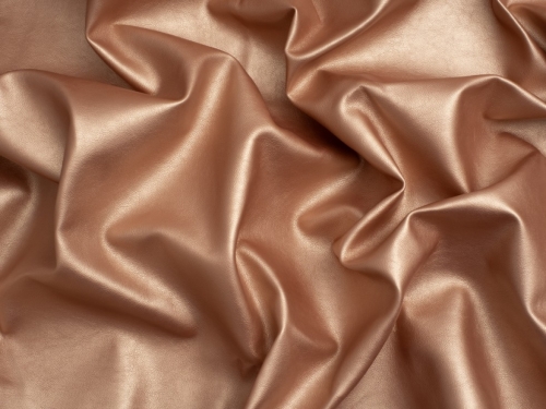 Minerva Core Range Heavy Faux Leather Fabric Rose Gold