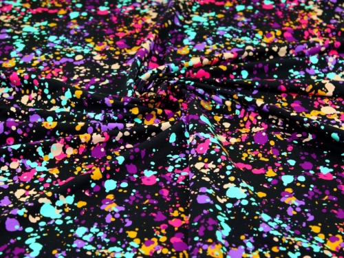Minerva Exclusive Chromatic Fizz Loop Back French Terry Stretch Knit POD Fabric
