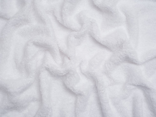 Minerva Core Range Luxury Cotton Towelling Fabric White