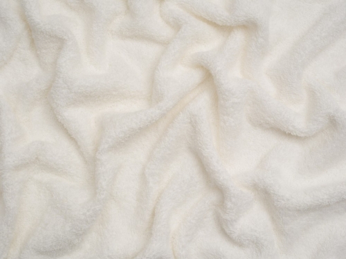 Minerva Core Range Luxury Cotton Towelling Fabric Ivory