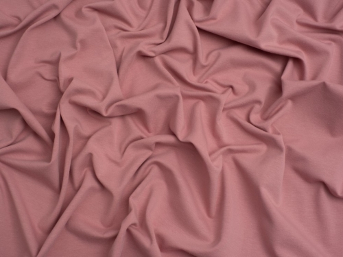 Minerva Core Range Cotton Lycra Jersey Stretch Knit Fabric Rose Pink