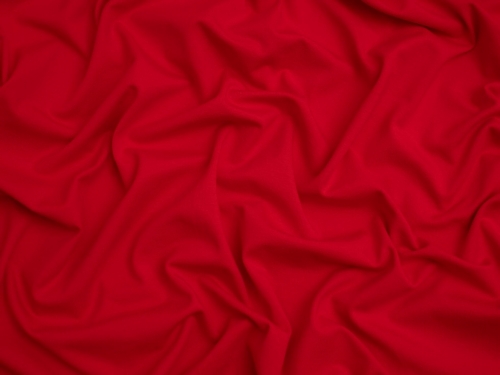 Minerva Core Range Cotton Lycra Jersey Stretch Knit Fabric Red