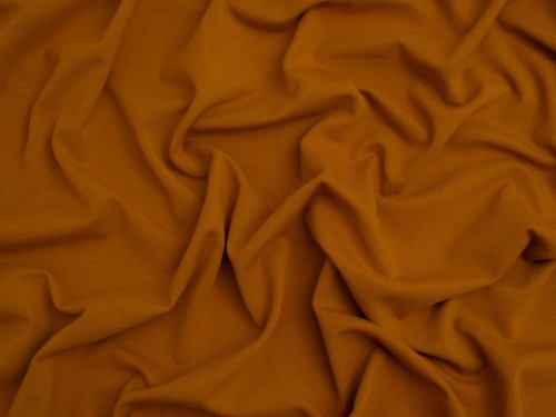 Minerva Core Range Cotton Lycra Jersey Stretch Knit Fabric Camel
