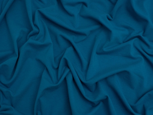 Minerva Core Range Cotton Lycra Jersey Stretch Knit Fabric Teal