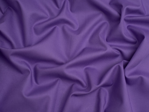 Minerva Core Range 100% Cotton Broadcloth Fabric Aubergine
