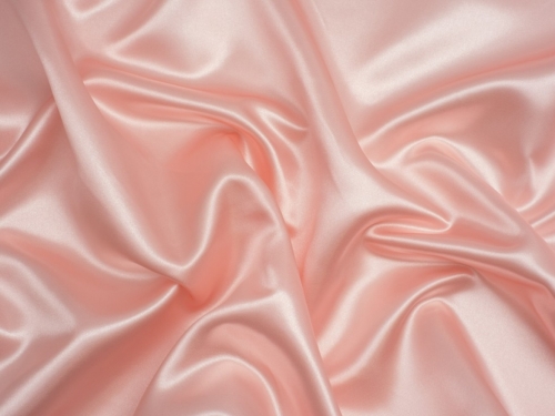 Minerva Core Range Soft Polyester Satin Fabric Pastel Pink