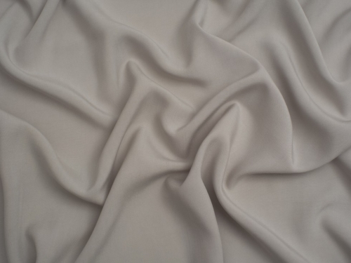 Minerva Core Range Viscose Poplin Fabric Silver Grey
