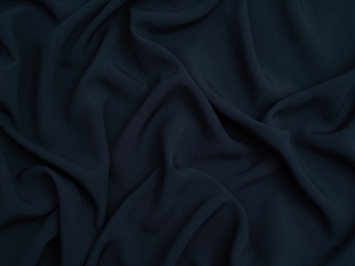 Minerva Core Range Viscose Poplin Fabric French Navy
