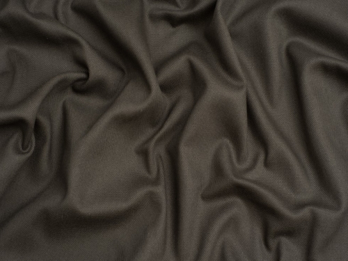 Minerva Core Range Basket Weave Soft Cotton Canvas Fabric Pewter