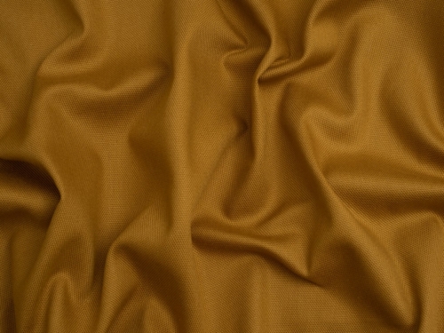 Minerva Core Range Basket Weave Soft Cotton Canvas Fabric Dark Ochre