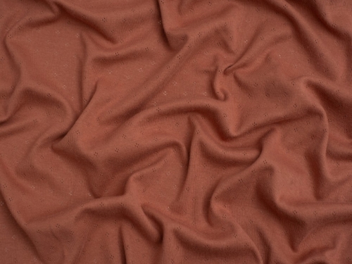 Minerva Core Range Baby Soft Pointelle Jersey Stretch Knit Fabric Rosewood