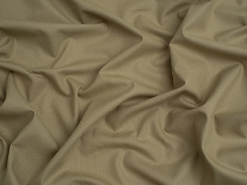 Minerva Core Range Baby Soft Cotton Poplin Fabric Khaki