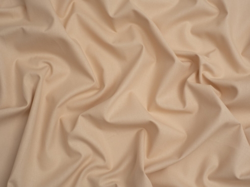 Minerva Core Range Baby Soft Cotton Poplin Fabric Cream