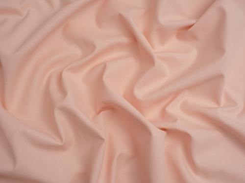 Minerva Core Range Baby Soft Cotton Poplin Fabric Pale Pink