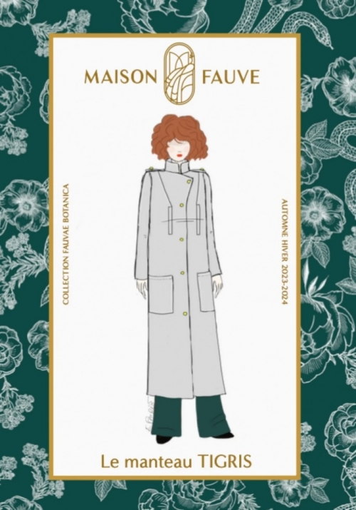 Maison Fauve Paper Sewing Pattern Tigris Coat