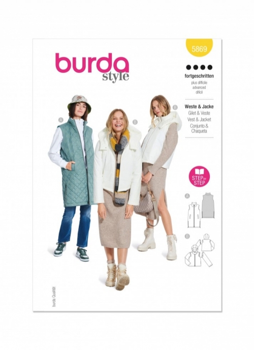 Burda Paper Sewing Pattern 5869
