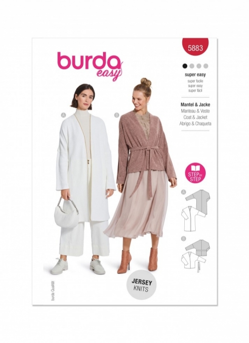 Burda Paper Sewing Pattern 5883