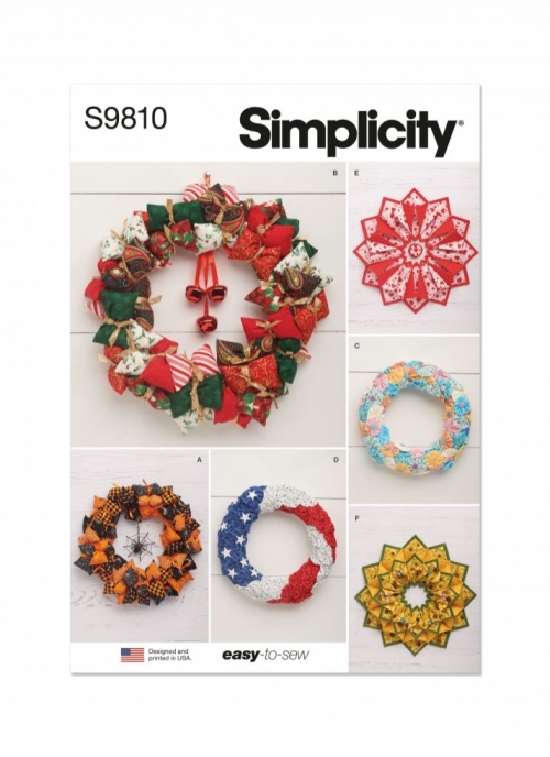 Simplicity Paper Sewing Pattern 9810