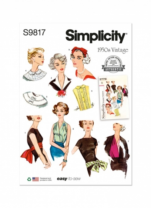 Simplicity Paper Sewing Pattern 9817