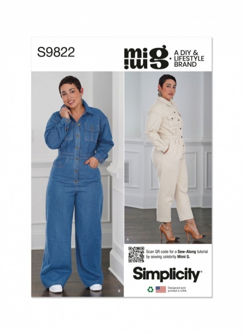 Simplicity Paper Sewing Pattern 9822