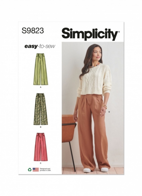 Simplicity Paper Sewing Pattern 9823