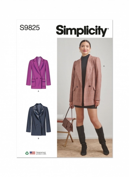 Simplicity Paper Sewing Pattern 9825
