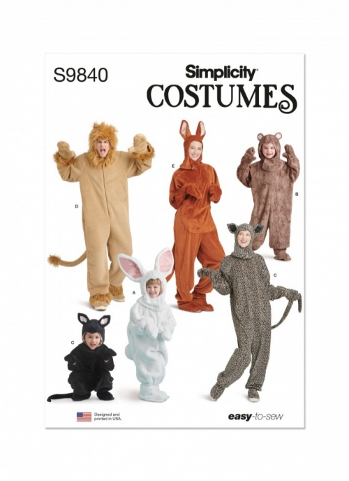 Simplicity Paper Sewing Pattern 9840
