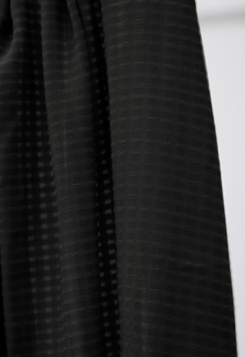 Meet MILK Saba Sheer Tencel Lyocell Viscose Fabric Black
