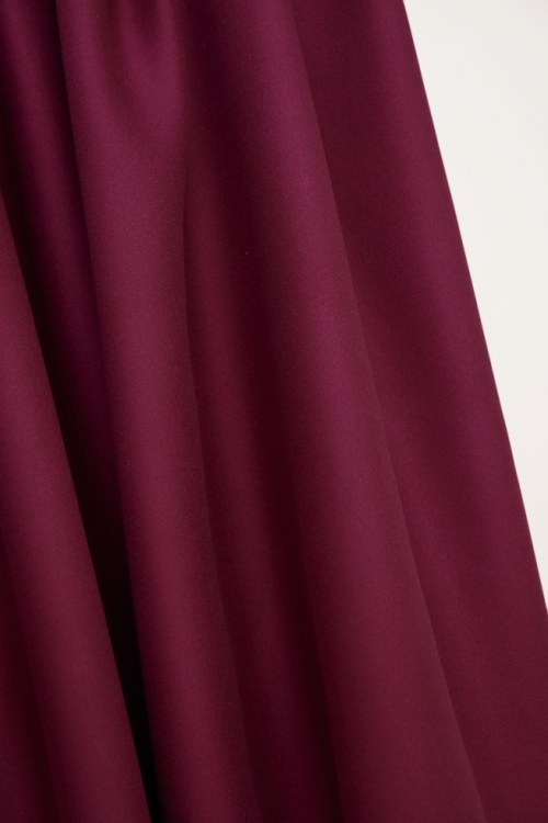 Mind The MAKER Leia Solid Ecovero Viscose Crepe Fabric Fuchsia